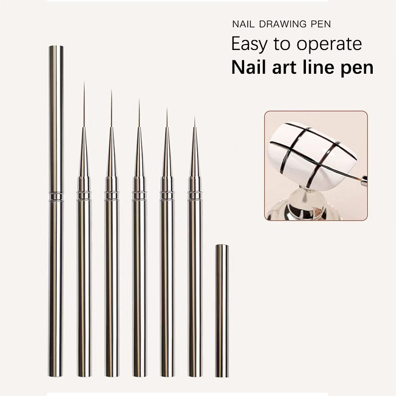 Nail Art Sch - 1 Uds. Pinceles para decoración de