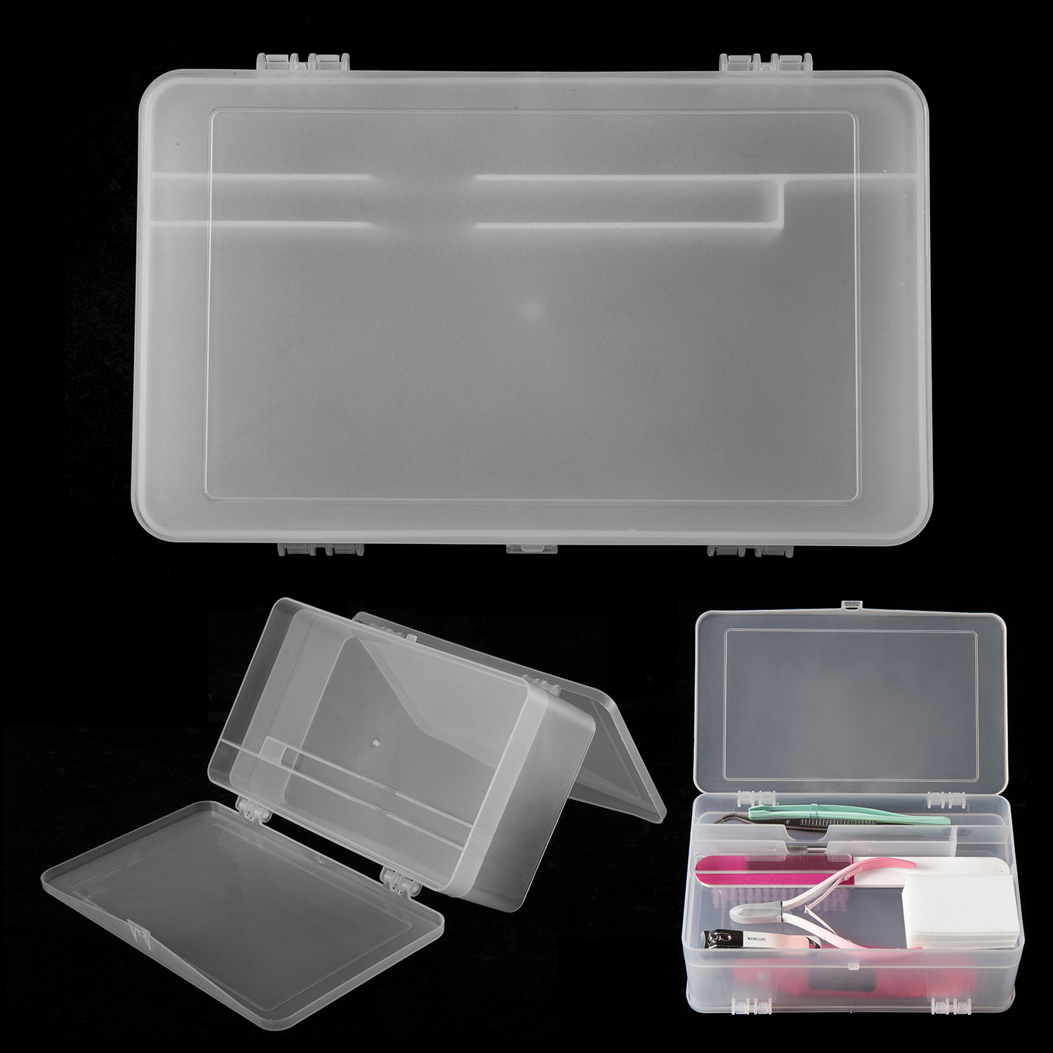 Caja de almacenamiento de Pp d - Nail Art Sch reseña y precio