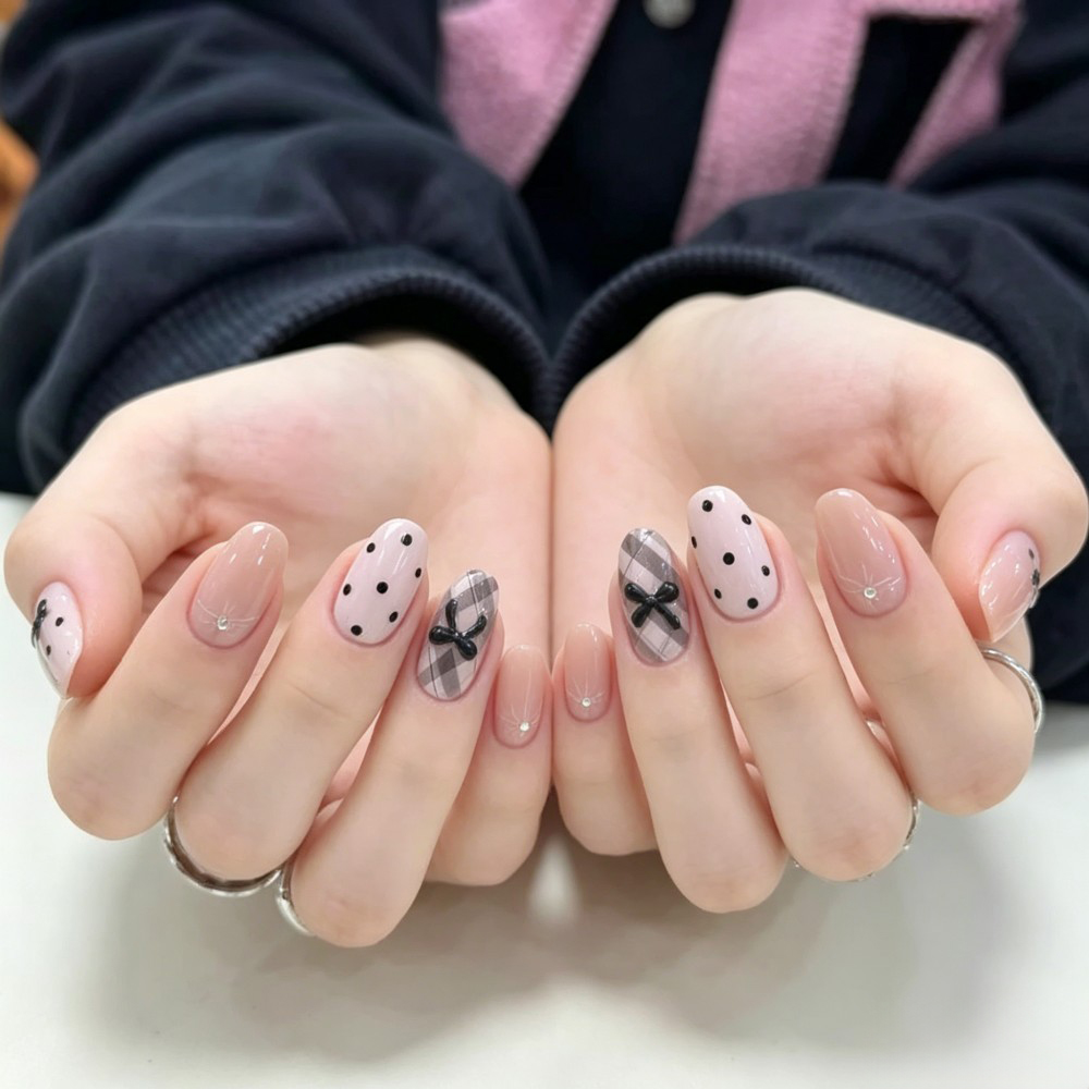 24 Uñas Postizas Francesas con - Nail Art Wedding reseña y precio