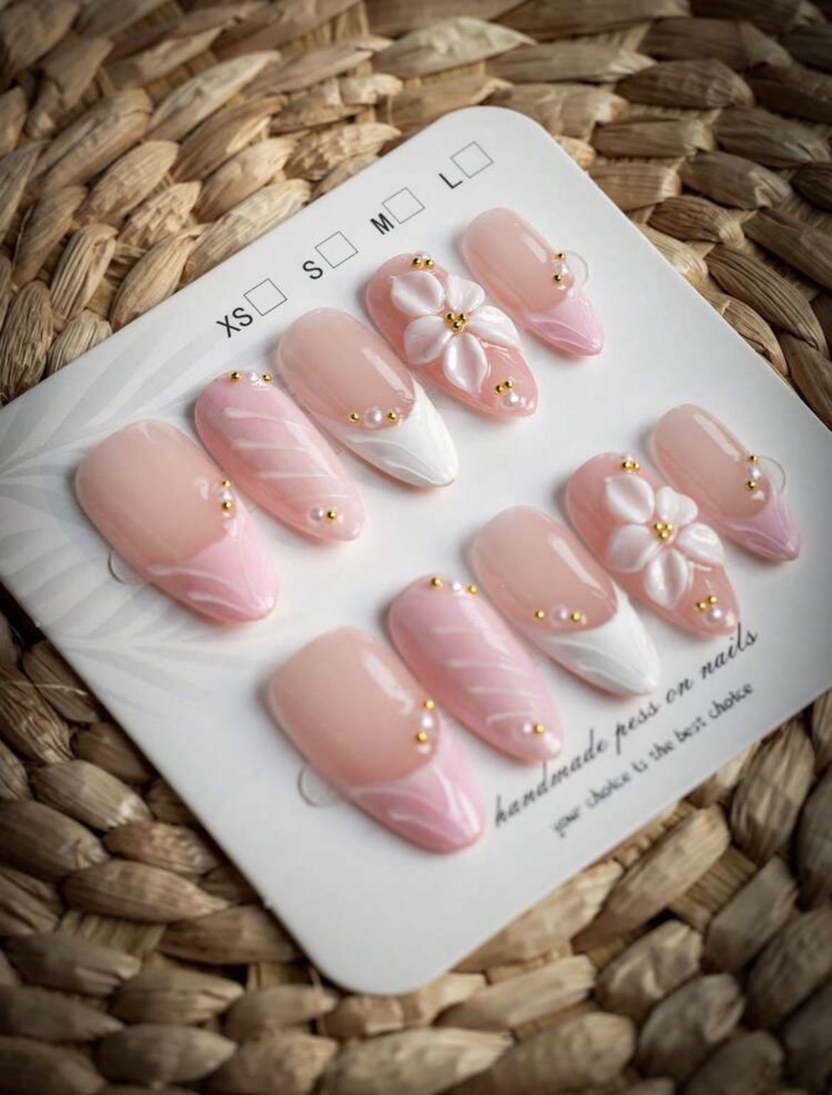 10 piezas de uñas artificiales - Nail Art Wedding reseña y precio