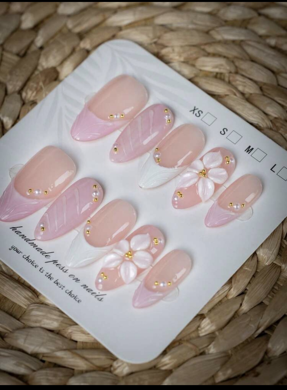 10 piezas de uñas artificiales - Nail Art Wedding reseña y precio