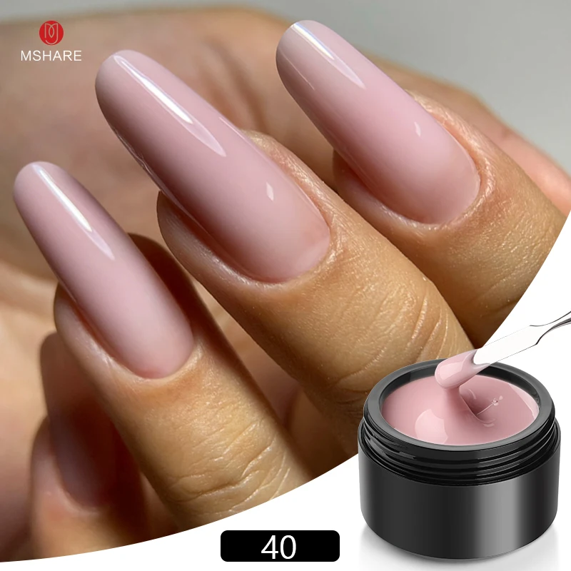 MSHARE 142g constructor Gel de - Nail Art Wedding reseña y precio