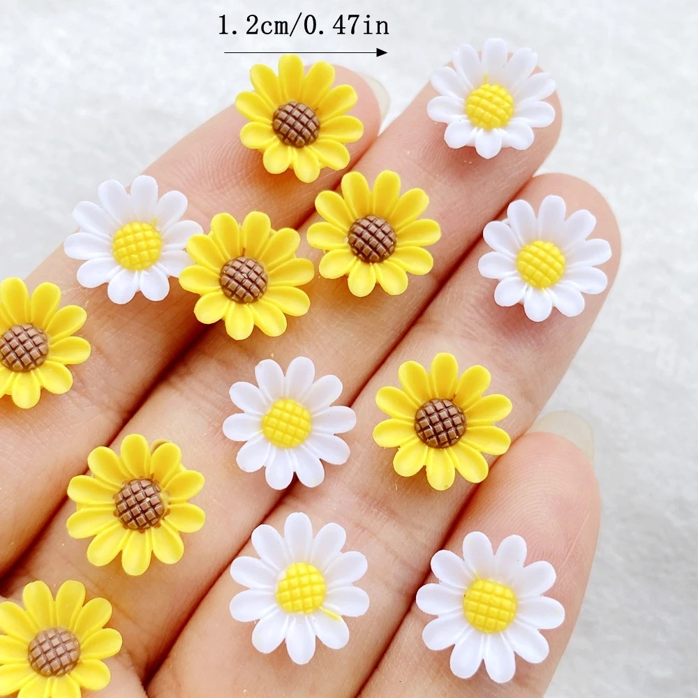 10 Uds. De gemas de flores de  - Nail Art Wedding reseña y precio