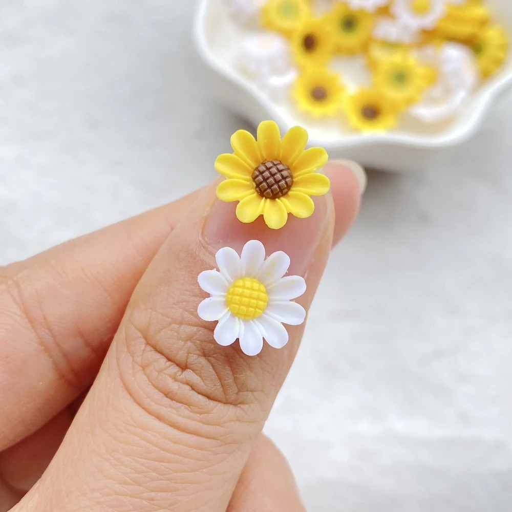 10 Uds. De gemas de flores de  - Nail Art Wedding reseña y precio
