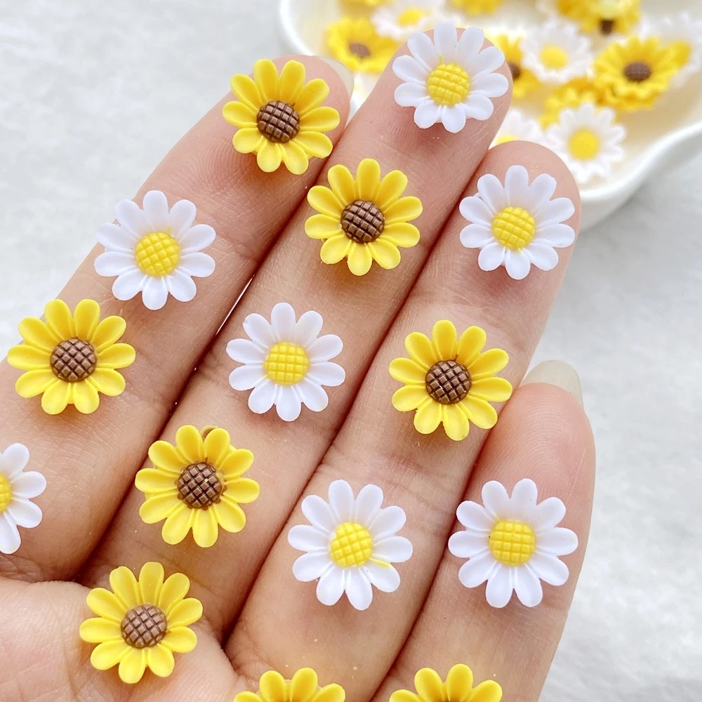 10 Uds. De gemas de flores de  - Nail Art Wedding reseña y precio