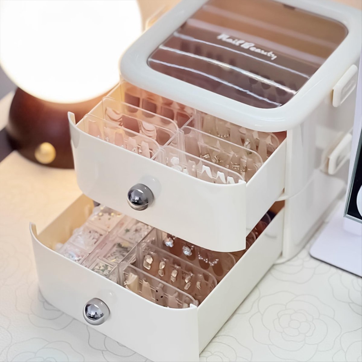 Caja Organizadora y Exhibidora - Nail Art Trend 2026 reseña y precio