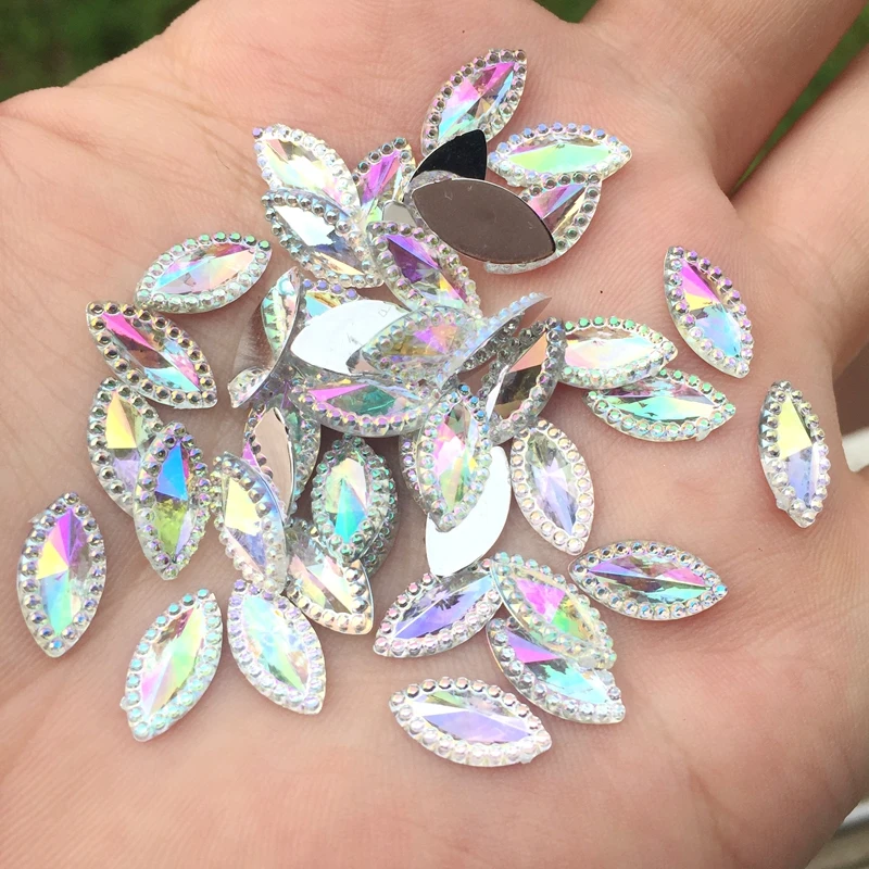 Piedras de Cristal Planas con  - Nail Art Wedding reseña y precio