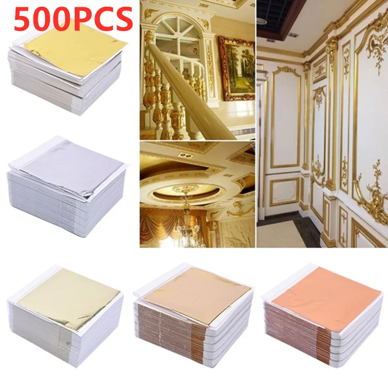 500 hojas de papel de aluminio - Nail Art Wedding reseña y precio