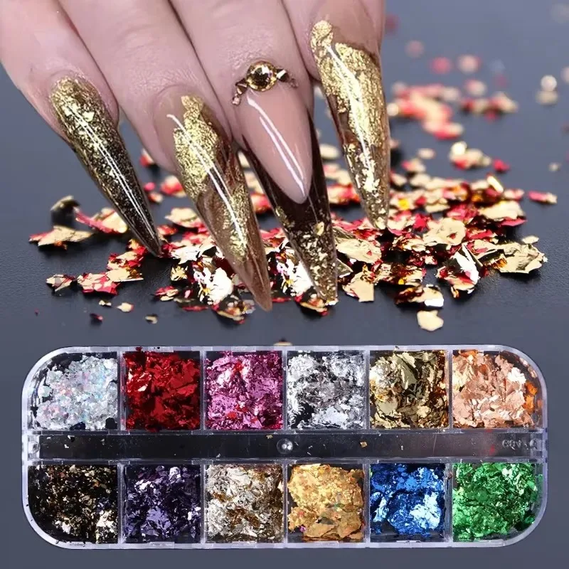 500 hojas de papel de aluminio - Nail Art Wedding reseña y precio