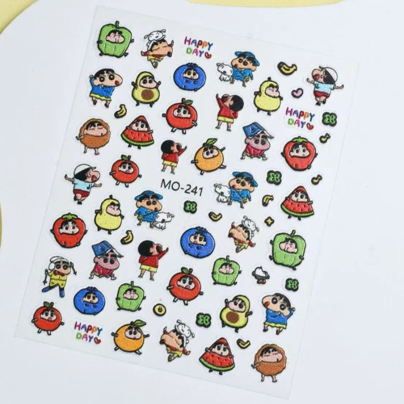 Crayon Shin-chan - Cuaderno de - Nail Art Nail Art reseña y precio