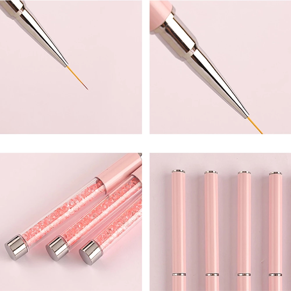 Línea de pincel para decoració - Nail Art Sch reseña y precio